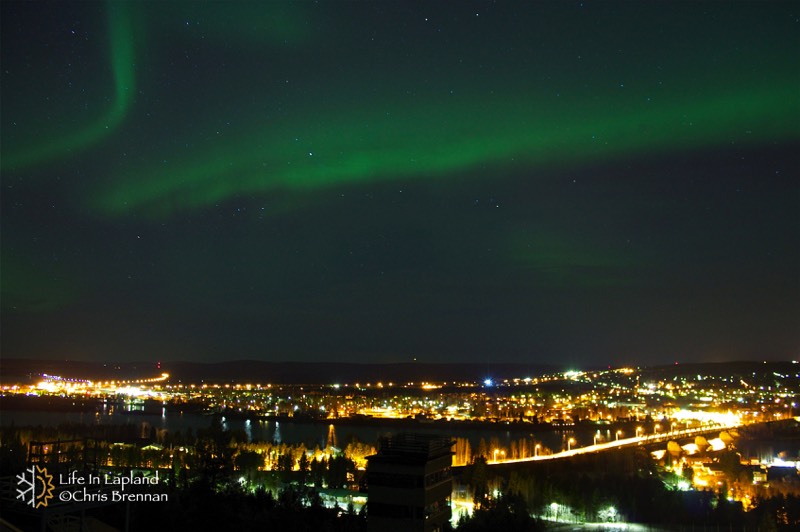 Northern LIghts Over Rovaniemi, Finland