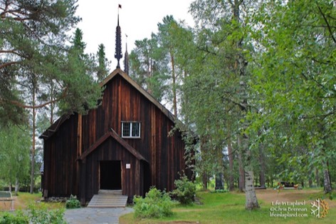 Old Church of Sodankylä (Lapp Church) in Sodankylä, Lapland Finland / Copyright http://lifeinlapland.com
