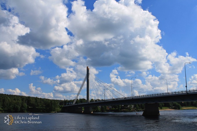 Rovaniemi Lumberjack Candle Bridge