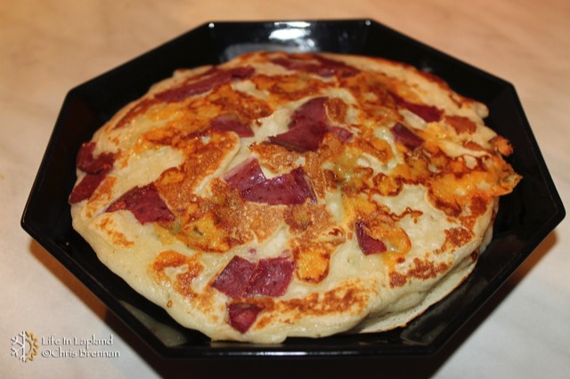 Reindeer & Bluecheese Pancakes