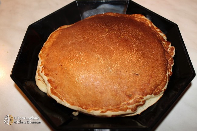 Reindeer & Bluecheese Pancakes